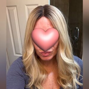 Deluxe Gardeaux Wig FULLY Hand Tied Medium Cap Mongolian HH With BOX Satin bag